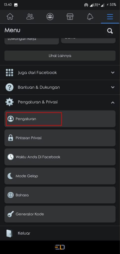 Cara Mengamankan Akun Facebook